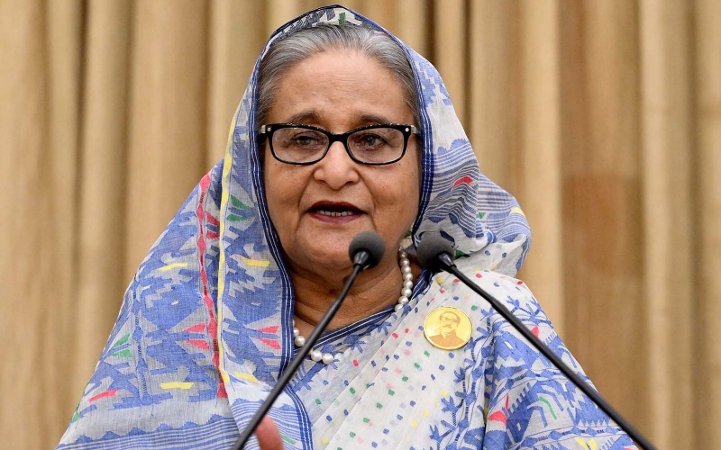 শেখ হাসিনার মৃত্যুদণ্ড রায় ঘোষণা